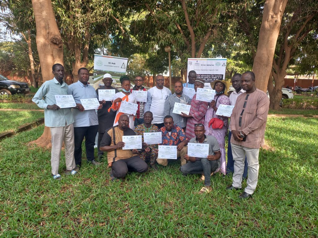 Formation vidangeurs Burkina Faso ISC Hub